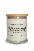 Tree - Without The Needles Candle - 8 oz. Candle - Soy Wax - Hand Poured - Fraser Fir, Fresh Air, No Mess