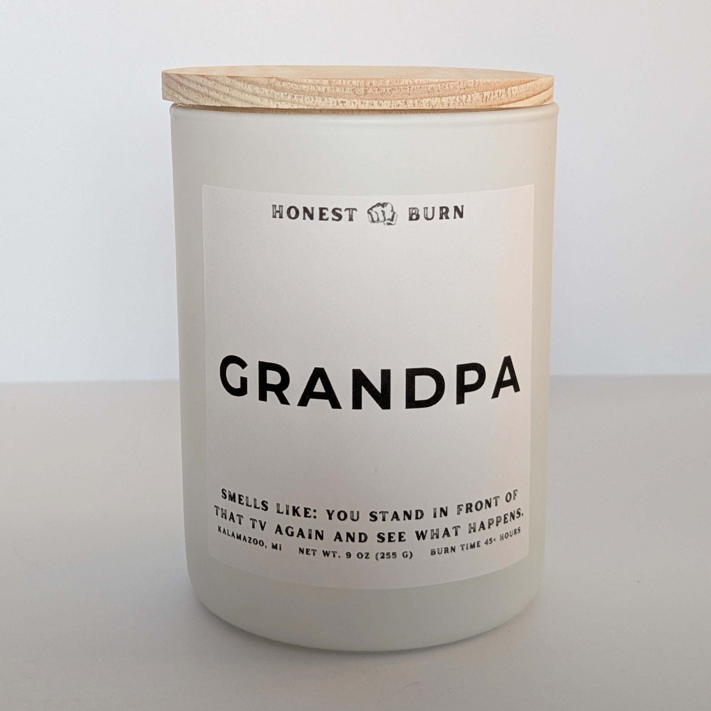 Grandpa - 9oz Soy Candle - Ready to Gift (Box & Card Included)