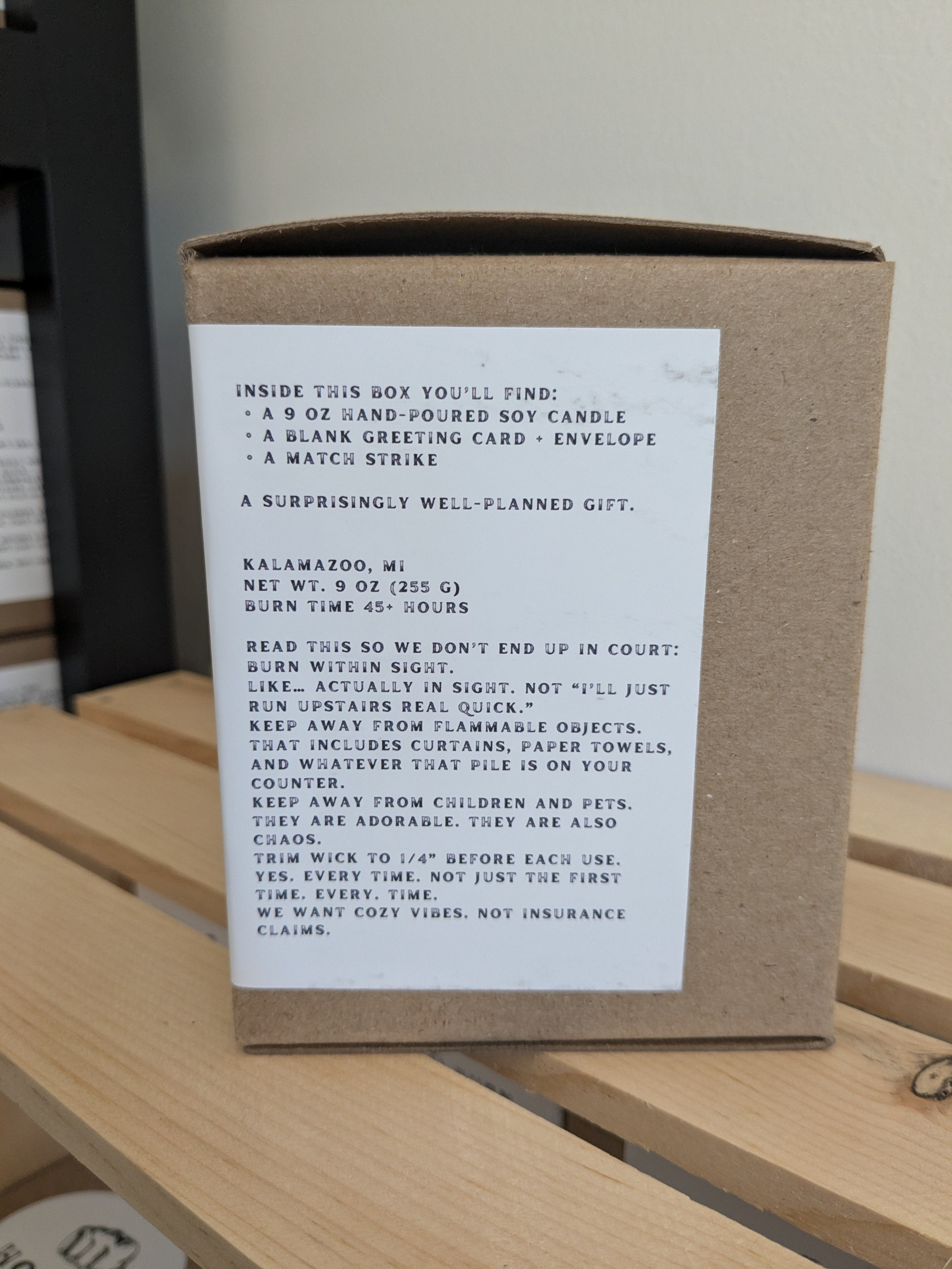 Dad Candle - Bad Jokes. Good Advice. Father's Day gift