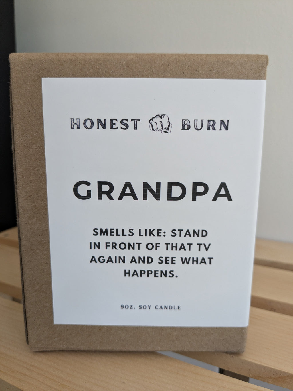Grandpa candle - father's day gift