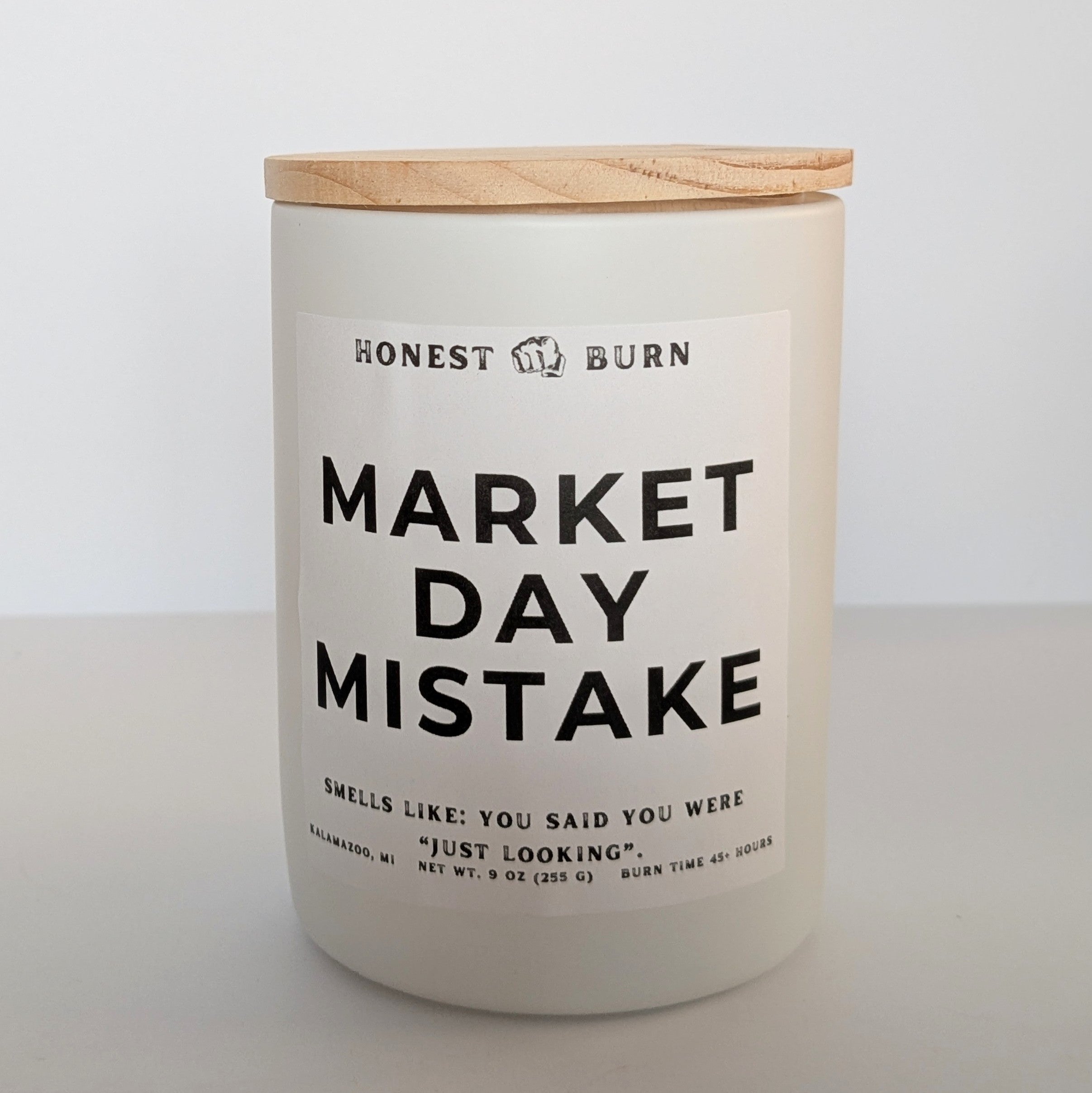 Market Day Mistake - 9oz Soy Candle - Ready to Gift (Box & Card Included)