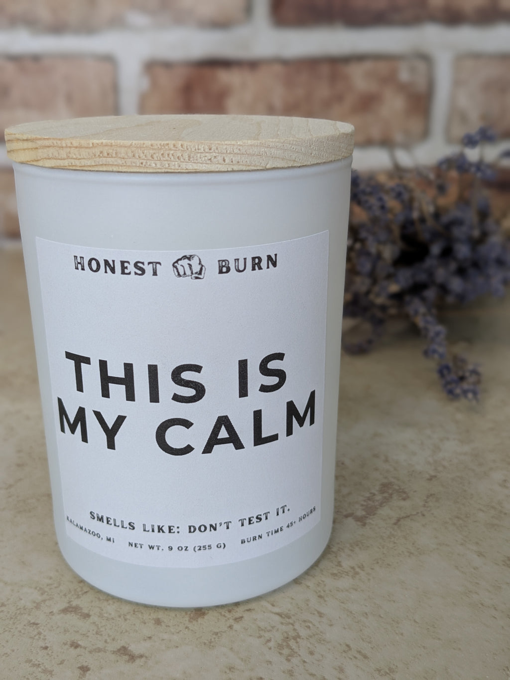 This is my Calm - 9oz Soy Candle - Ready to Gift (Box & Card Included)