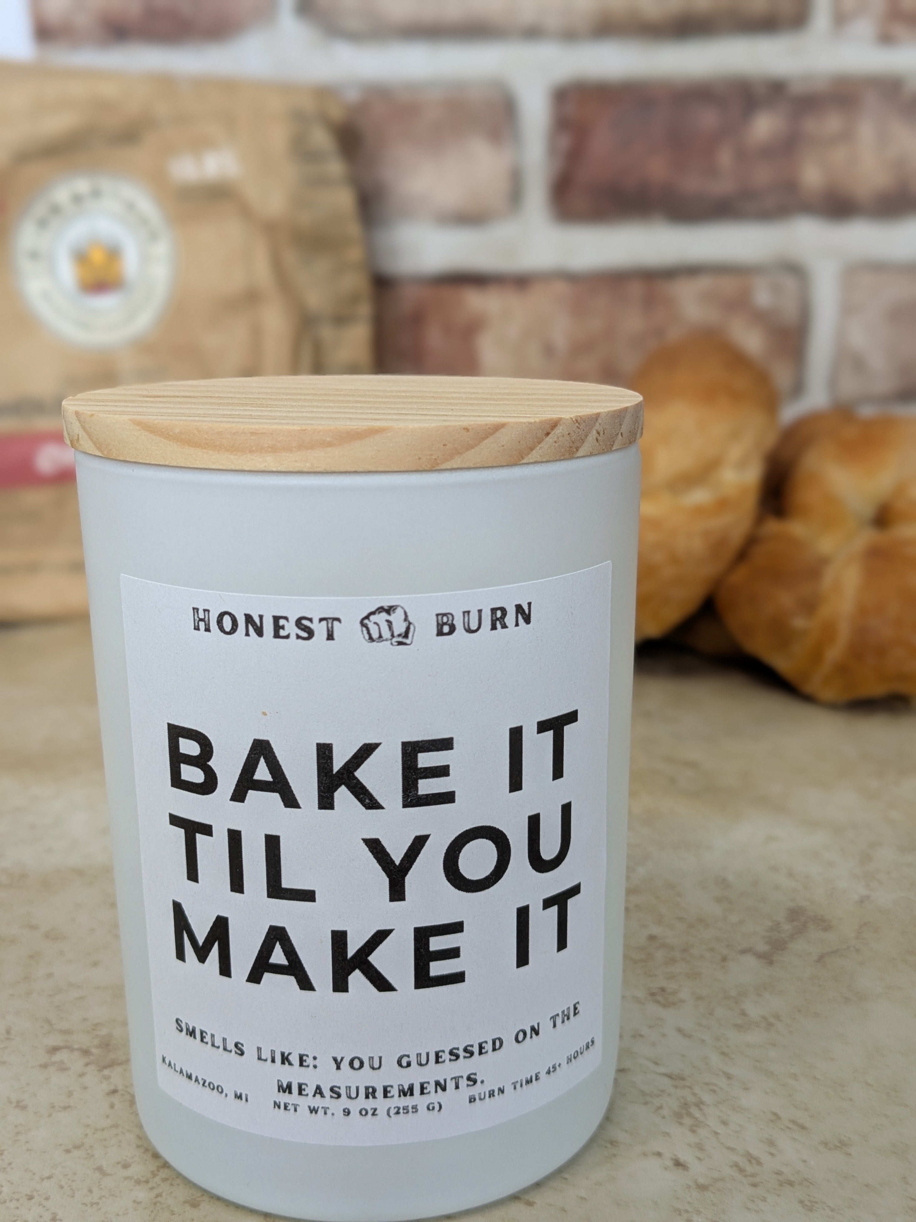 Bake it Til you Make it - 9oz Soy Candle - Ready to Gift (Box & Card Included)