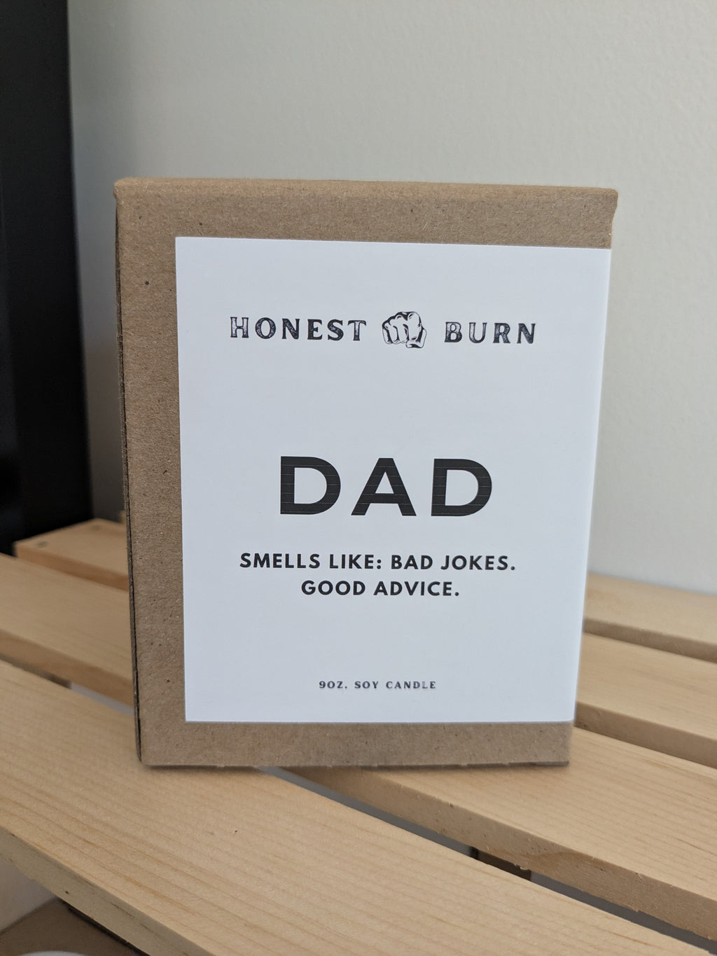 Dad Candle - Bad Jokes. Good Advice. Father's Day gift