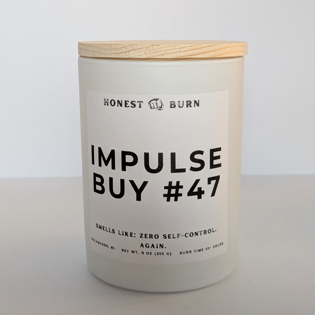 Impulse Buy #47 - 9oz Soy Candle - Ready to Gift (Box & Card Included)