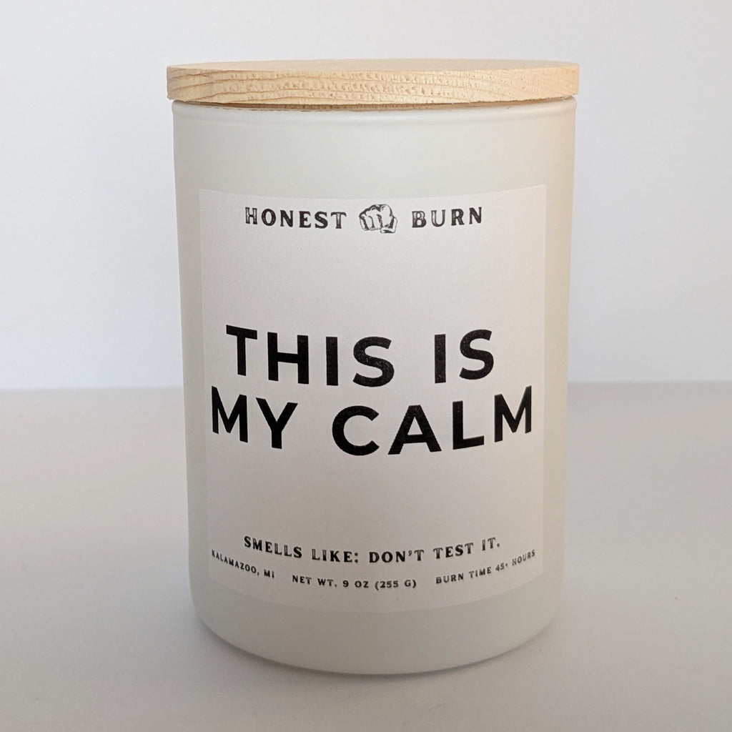 This is my Calm - 9oz Soy Candle - Ready to Gift (Box & Card Included)