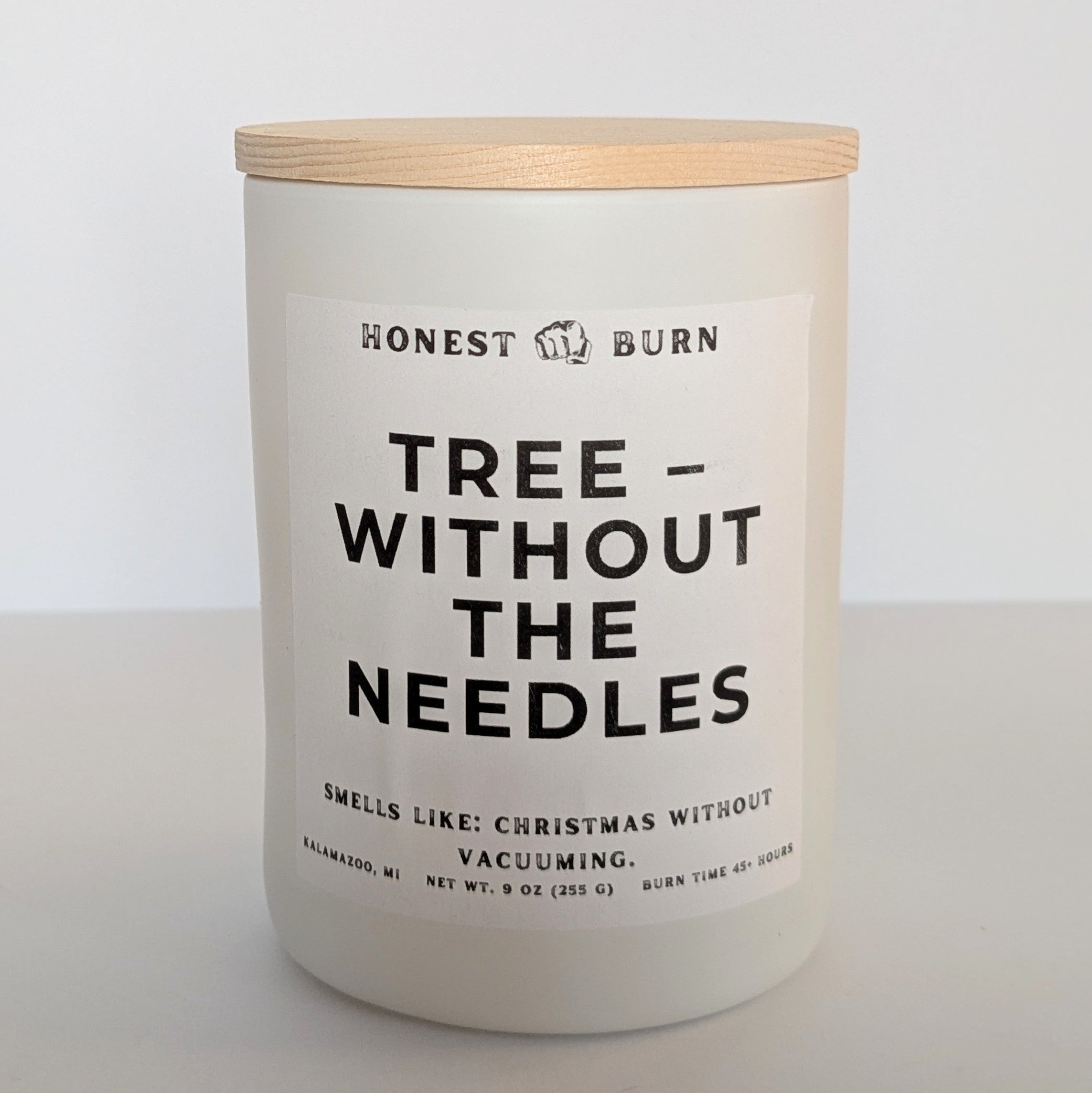 Tree- Without The Needles - 9oz Soy Candle - Ready to Gift (Box & Card Included)