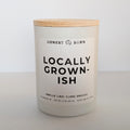 Locally Grown-ish - 9oz. Soy Candle - Ready to Gift (Box & Card Included)