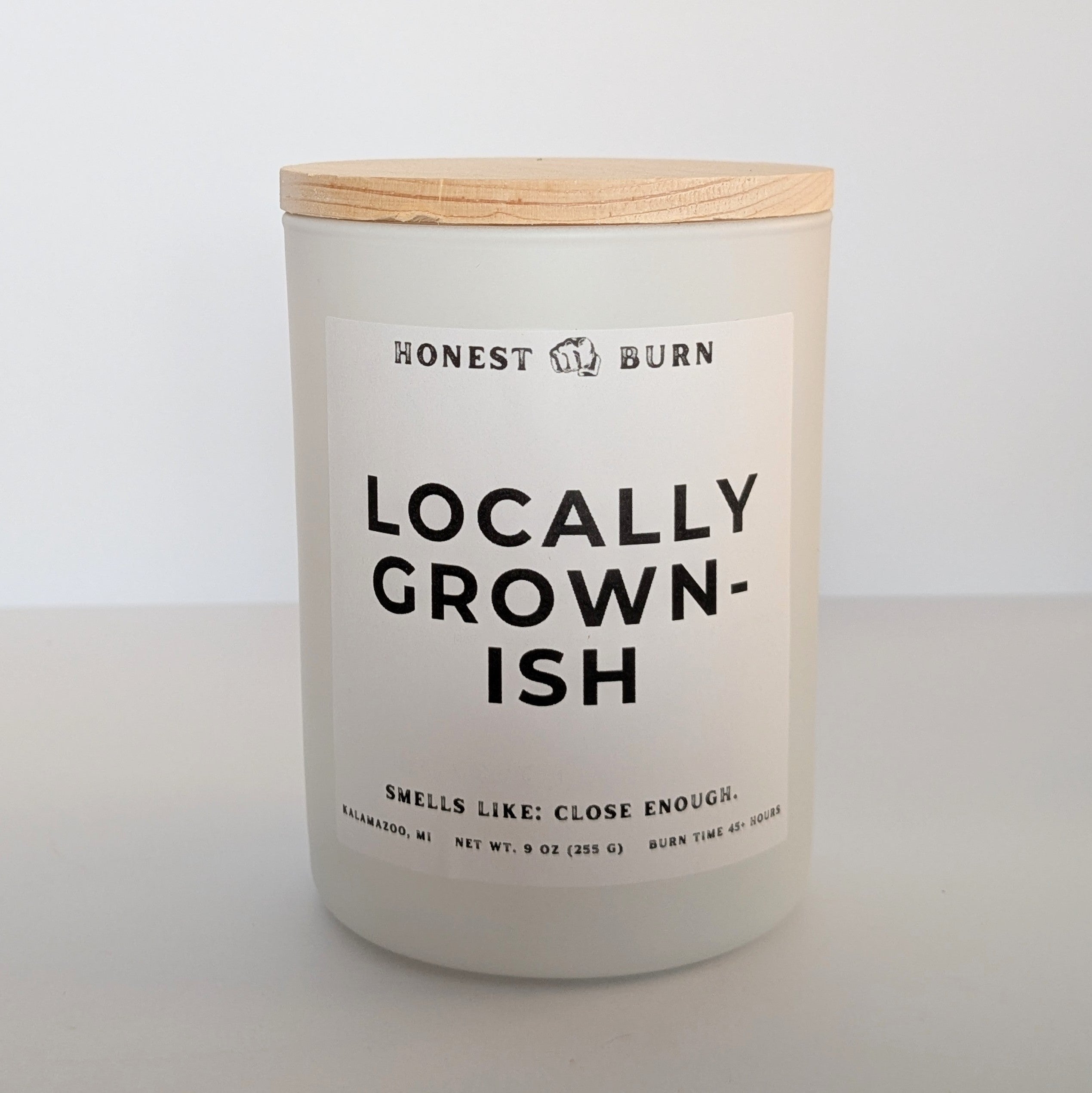 Locally Grown-ish - 9oz. Soy Candle - Ready to Gift (Box & Card Included)